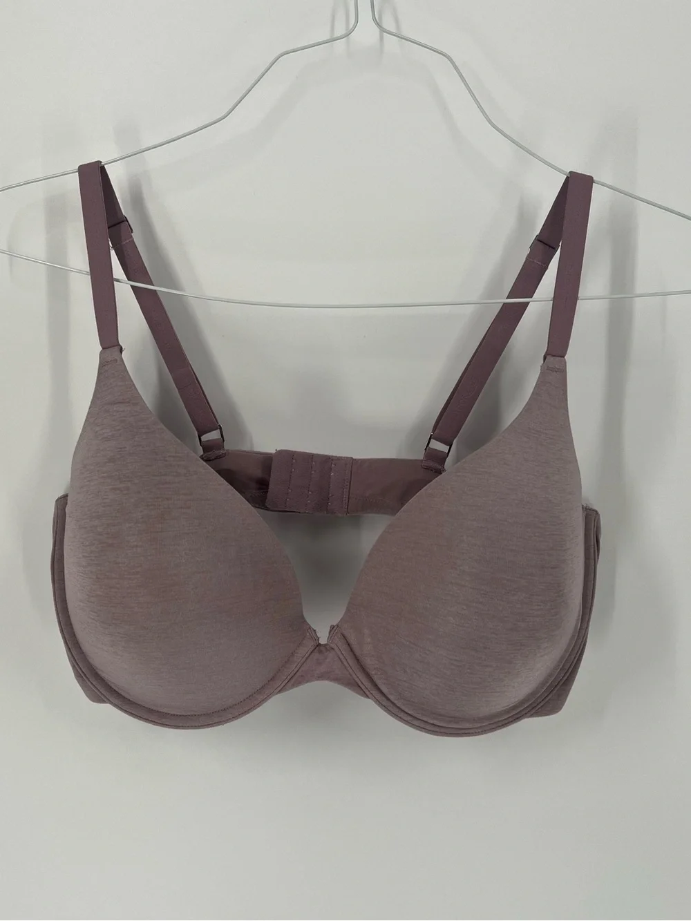 Adore Me Mauve Padded T-Shirt Undewire Push Up Bra Size 38DD Style#BR-07087-PLU
